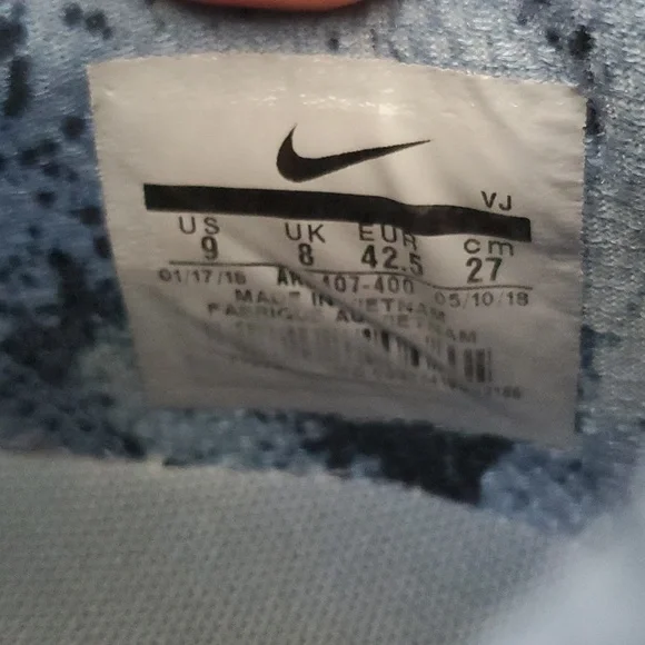 Nike Free TR Trainers North Carolina Size